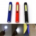 Mini pen light torch with COB LED, belt clip & magnetic base